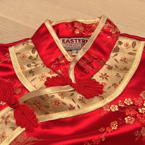 Eastern Collection Children’s embroidered Asian 2 piece - Picture 4 of 6